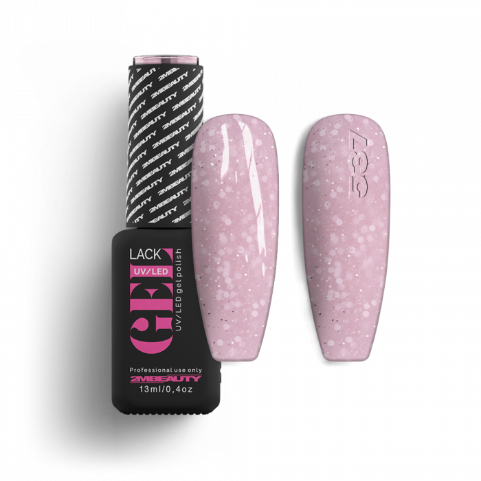 Gel Lack - HEMA Mentes 537:
 
Világos rózsaszín árnyalatú, reflektív csillámokat, és UV ...