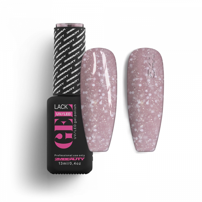 Gel Lack - HEMA Mentes 541:
 
Sötét nude árnyalatú, reflektív csillámokat, és UV fényben...