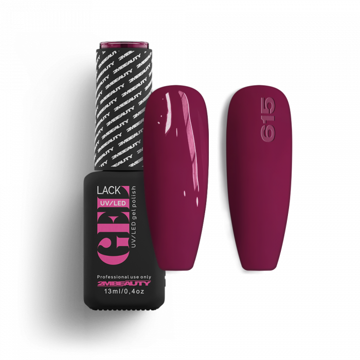 Gel Lack - HEMA Mentes 615:
(Azonos szín: Gel Lack - Matt 0135)*
 
Lilásbordó árnyalatú, k...