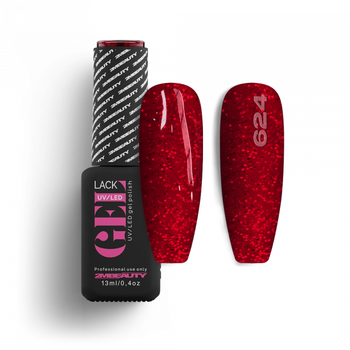 Gel Lack - HEMA Mentes 624:
(Azonos szín: Gel Lack - Csillámos 0267)*
 
Piros árnyalatú, k...