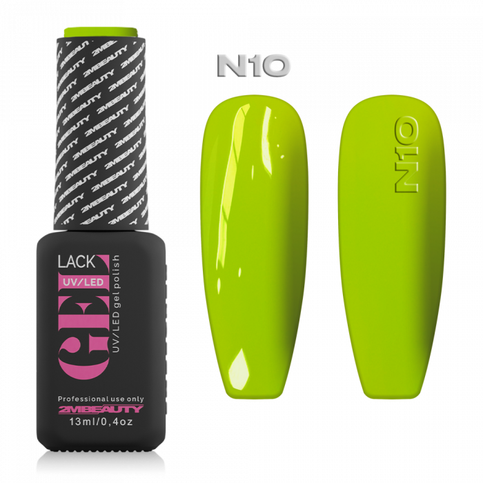 Gel Lack - Neon N010:
Neon kiwizöld színű lakkzselé!
 
Figyelem!
- Használat előtt alaposan...