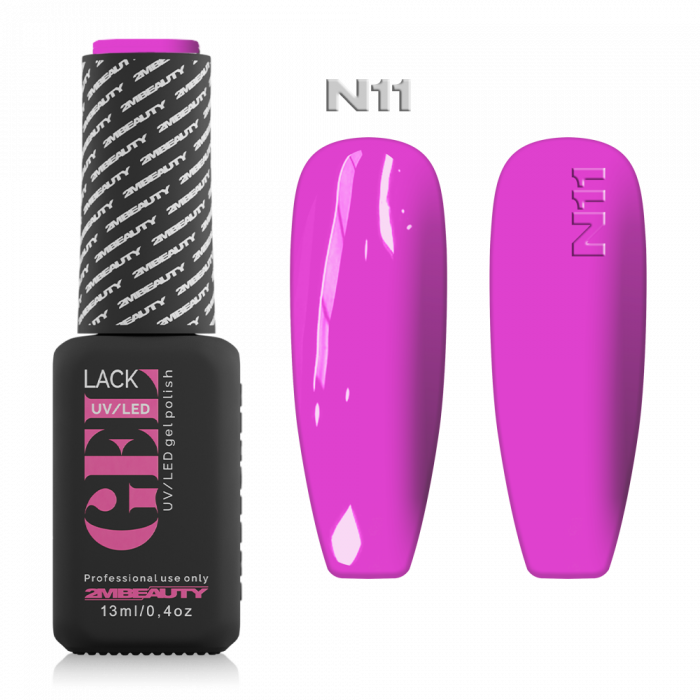 Gel Lack - Neon N011:
Élénk pasztell pink színű lakkzselé!
 
Figyelem!
- Használat előtt a...