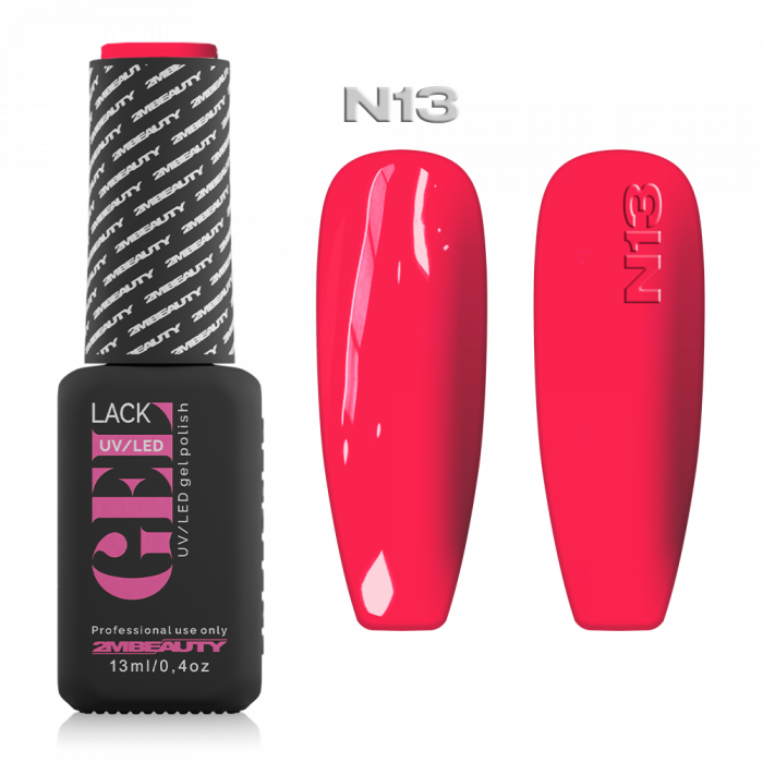 Gel Lack - Neon N013:
Neon narancsos-pink színű lakkzselé!
 
Figyelem!
- Használat előtt ala...