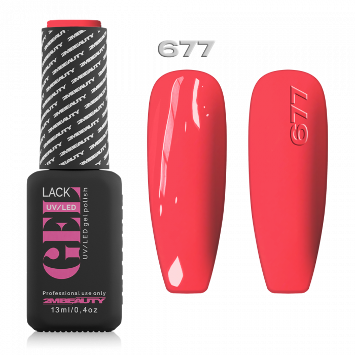 Gel Lack - Neon 677:
Neon barackos-rózsaszín lakkzselé!
 
Figyelem!
- Használat előtt alapos...
