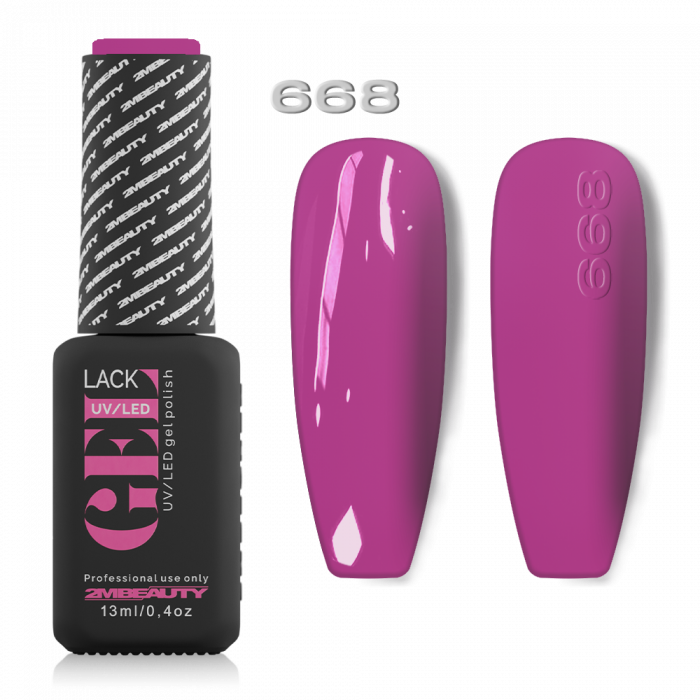 Gel Lack - Fun Color 668: Lilás Rózsaszín, lakkzselé!
Kötési idő: 0,5-1 perc.
(Kötési idő ...