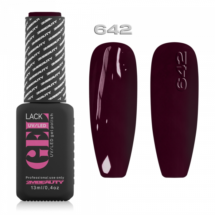 Gel lack - Matt 642:Sötétbordó színű, matt lakkzselé, magas pigmenttartalommal.
 
Figyelem!
...