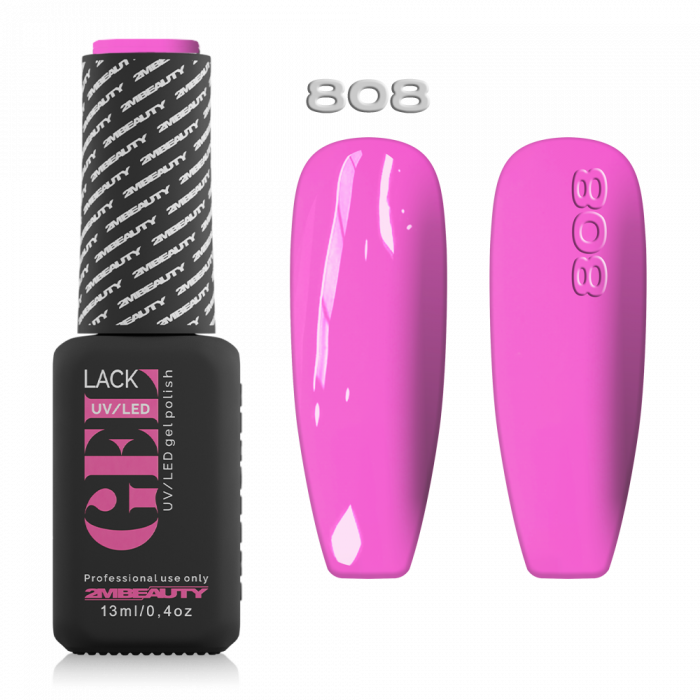 Gel Lack - Neon 808:
Neon lilás rózsaszín lakkzselé!
 
Figyelem!
- Használat előtt alaposan...