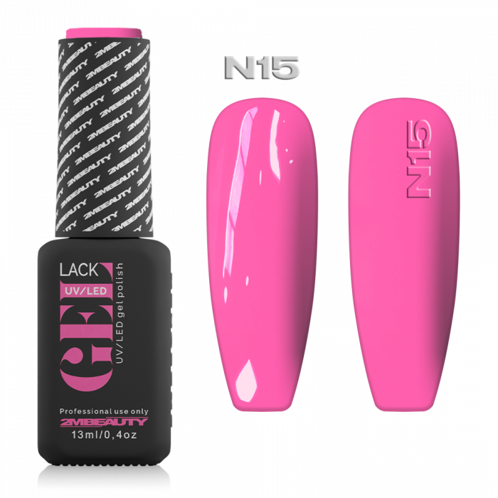 Gel Lack - Neon N015:
Neon rózsaszín lakkzselé!
 
Figyelem!
- Használat előtt alaposan rázz...