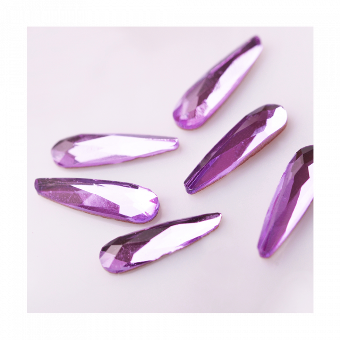 Csiszolt formakő csepp 12 more light purple: Ragyogjon a körmöd ékszerként ezekkel a csodaszép...