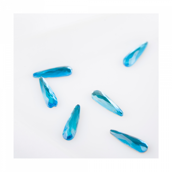 Csiszolt formakő csepp 15 lake blue: Ragyogjon a körmöd ékszerként ezekkel a csodaszép csiszol...