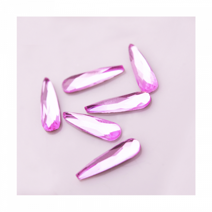 Csiszolt formakő csepp 20 pink: Ragyogjon a körmöd ékszerként ezekkel a csodaszép csiszolt for...