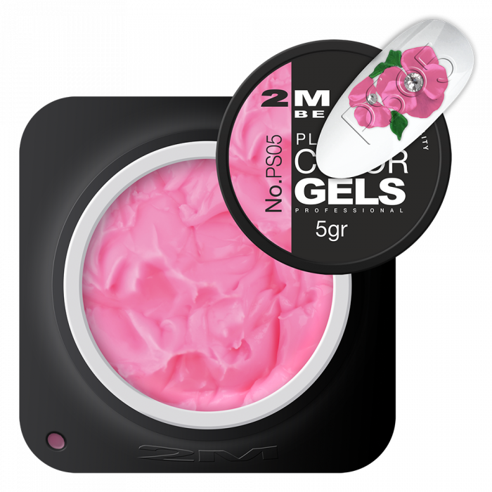Színes Zselé - PlasteLine PS05: Pink színű gyurma állagú sűrű zselé, mely fixálásmentes ...
