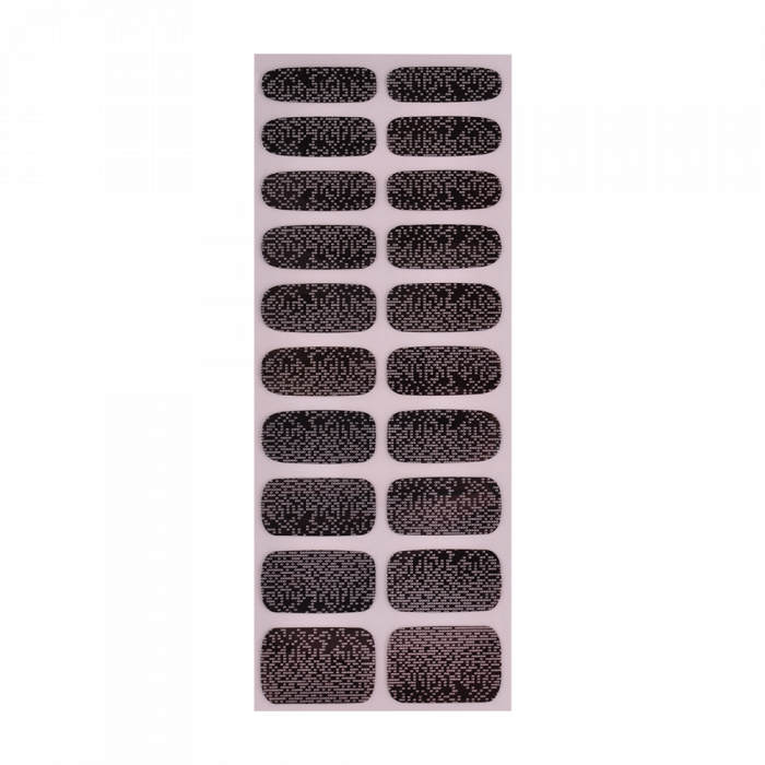 #96935 - True Black Manhattan Silver: Gellack matrica: Tartós, rugalmas és könnyen kezelhető Gel...