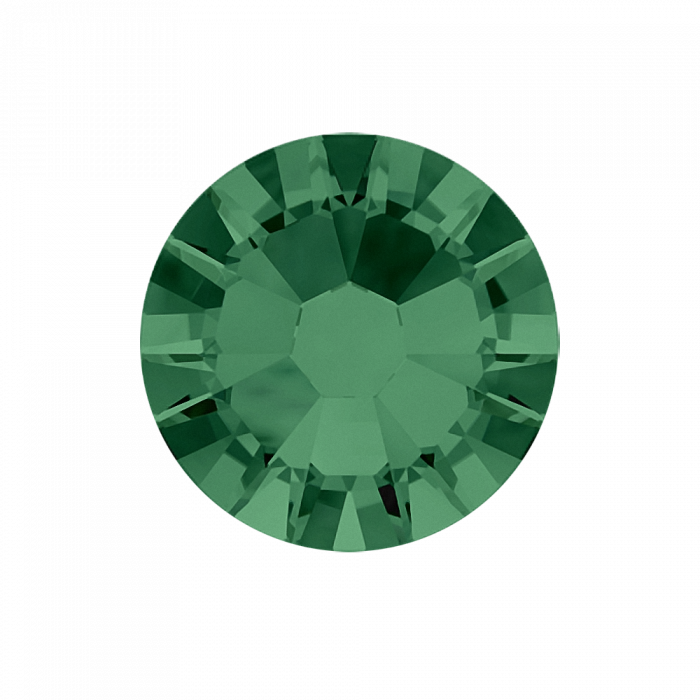 Swarovski - 205 SS10:Eredeti, 14 lapra csiszolt swarovski kristály kövek Emerald színben a töké...
