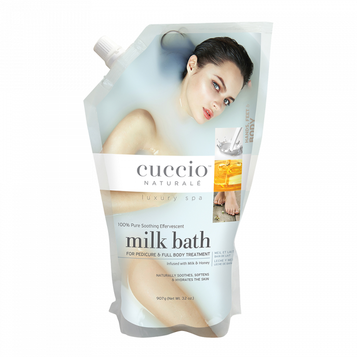Cuccio tejes fürdő:
(Milk bath) Tejes balzsamos áztató koncentrátum, mely selymesen puhává v...