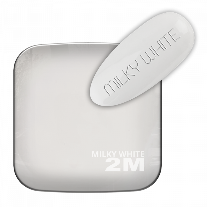 Gel Lack - Colored Base Elastic CBE03 Milky White:Enyhén fedő, tejes fehér alapozó gél lakk.
Eg...