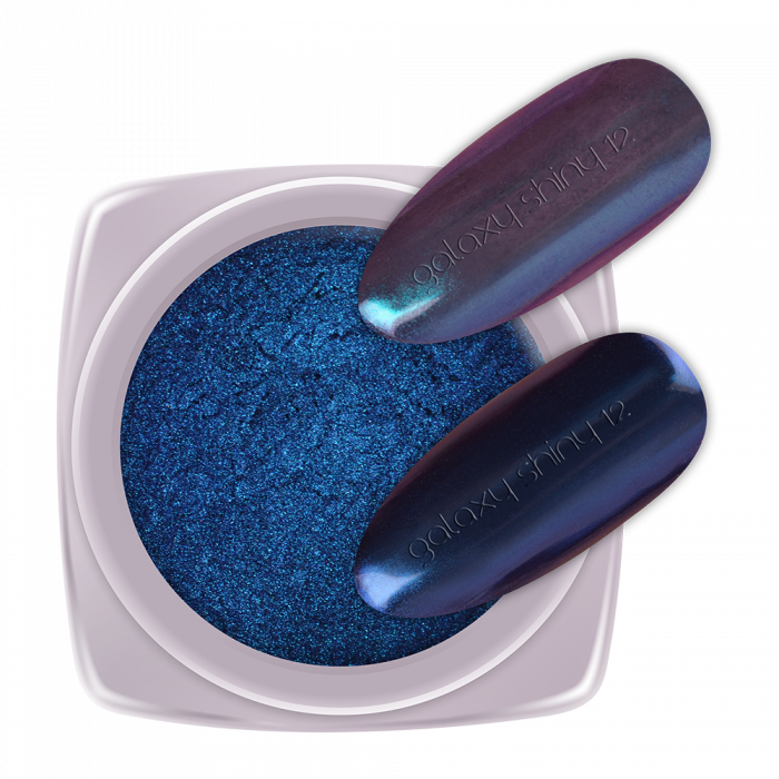 Pigmentpor Galaxy Shiny 12:Metálos hatású pigment porok változatos felhasználásra....