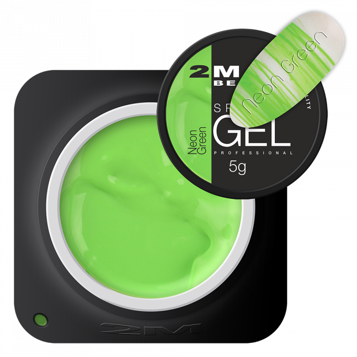 Spider Gel Neon Green: Neon Zöld színű, nagyon rugalmas, nyúlós állagú műköröm díszítő ...