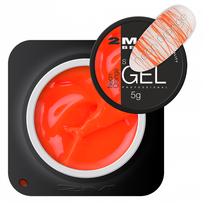 Spider Gel Neon Orange:Neon Narancs színű, nagyon rugalmas, nyúlós állagú műköröm díszít...