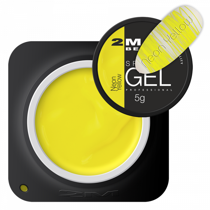 Spider Gel Neon Yellow:Neon sárga színű, nagyon rugalmas, nyúlós állagú műköröm díszítő...