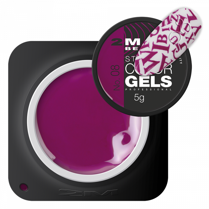 Színes Zselé - Stamping-Art Gel 08:Fixálásmentes, erősen pigmentált magenta nyomdazselé.
 
...