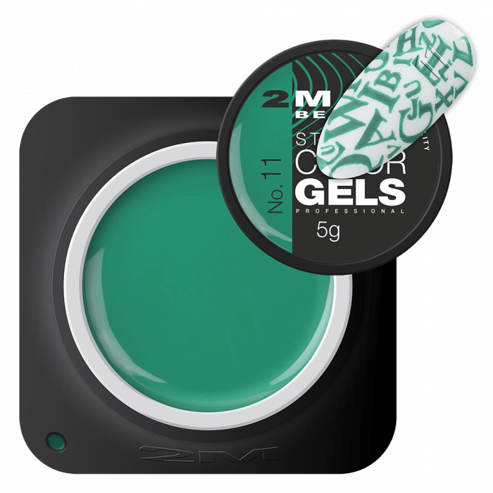 Színes Zselé - Stamping-Art Gel 11: Fixálásmentes, erősen pigmentált zöld nyomdazselé.
 
...