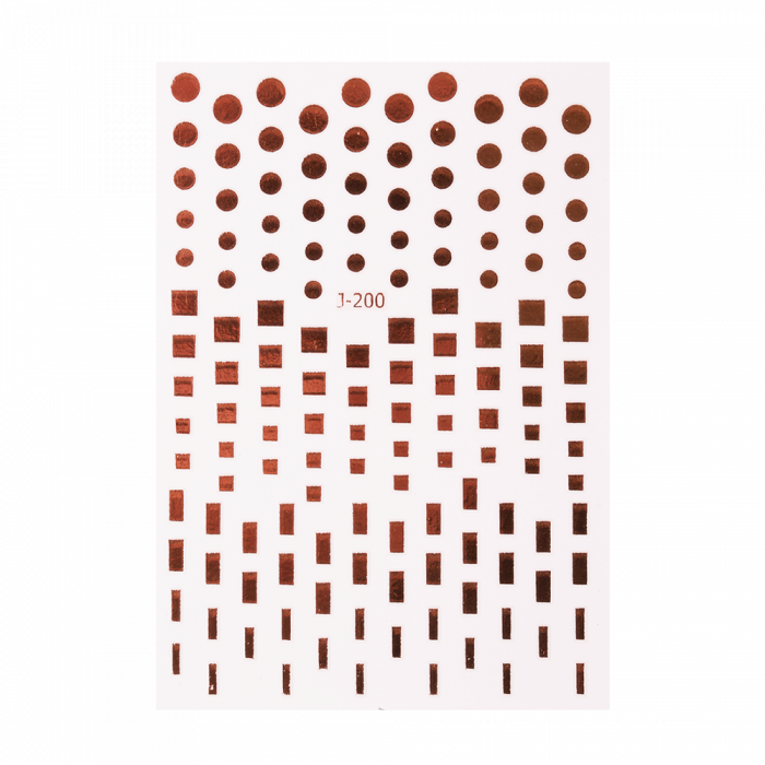 Nail sticker 56-02: Öntapadós matrica díszítéshez...