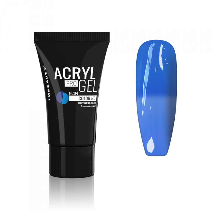 Acryl Pro Gel HC04 Royal Blue - Light Blue:
Megérkezett a 2MBEAUTY Acryl Pro Gel vagy más néven ...