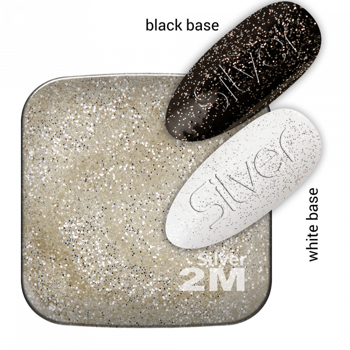 Master Cool Glitter Top Silver:
Magas fényű, vizes hatású, rugalmas csillámos szuperfény.
Vá...