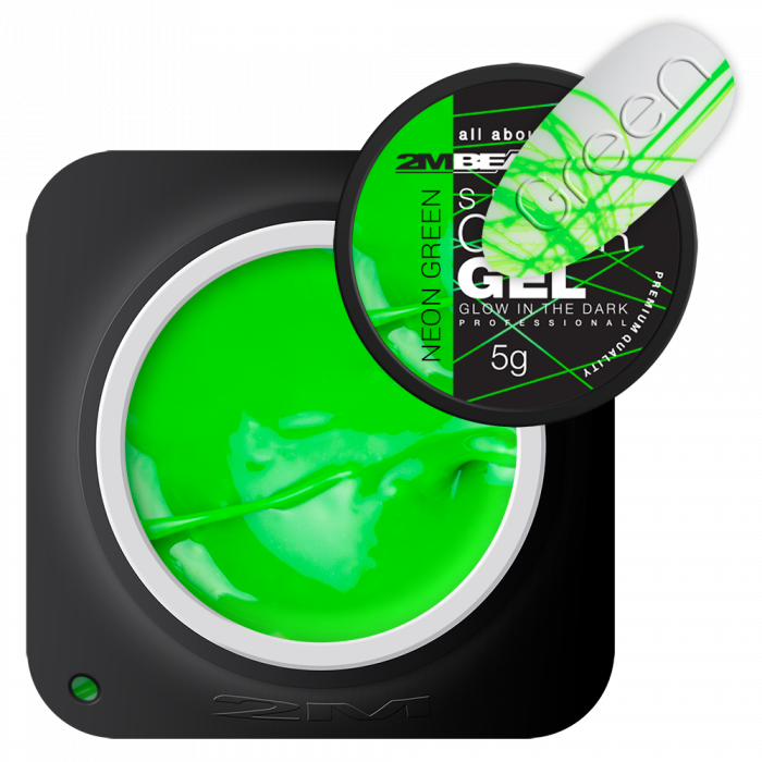 Spider gel Glow In The Dark Neon Green:
Neon zöld színű, nagyon rugalmas, nyúlós állagú műk...