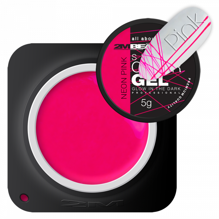 Spider gel Glow In The Dark Neon Pink:
Neon pink, nagyon rugalmas, nyúlós állagú műköröm dí...