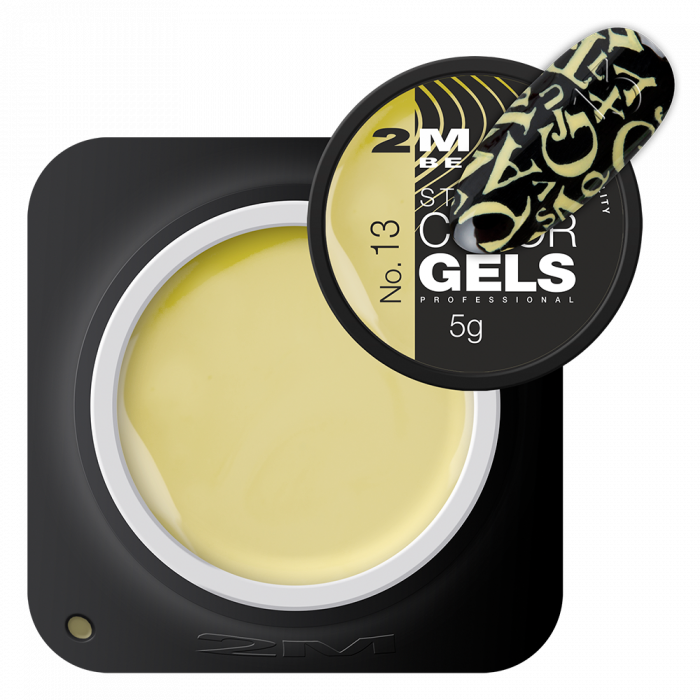 Színes Zselé - Stamping-Art Gel 13:Fixálásmentes, erősen pigmentált pasztell sárga nyomdazsel...