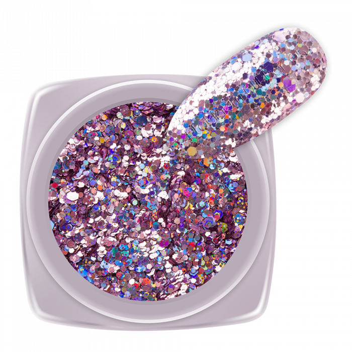 Csillámpor Platinum Glitter 05:
Csillámpor mix különböző nagyságú flitterekkel és csillám...