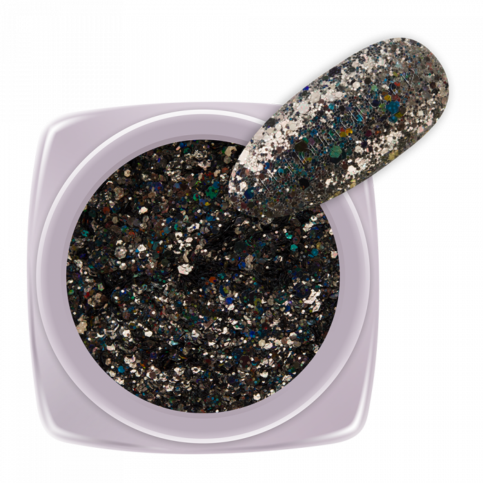 Csillámpor Platinum Glitter 12:
Csillámpor mix különböző nagyságú flitterekkel és csillám...