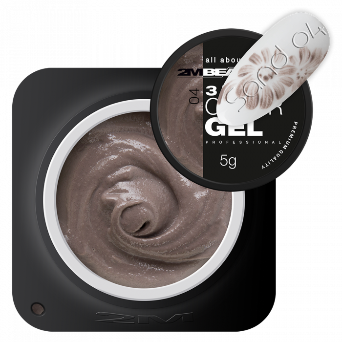Színes Zselé - 3D Sand Gel 04:
A 3D Sand Gel egy sűrű díszítőzselé, mely a köttetés sorá...