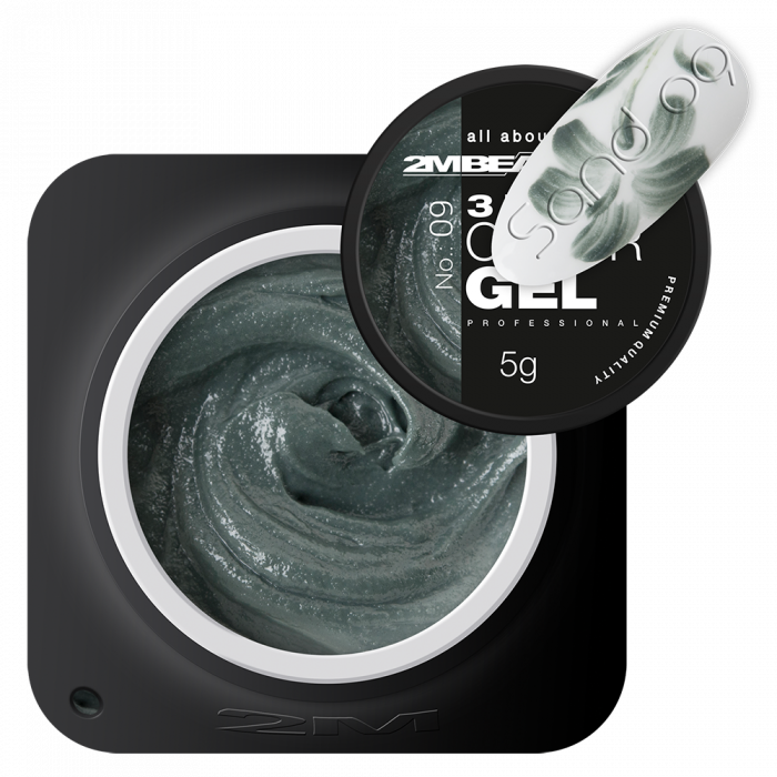 Színes Zselé - 3D Sand Gel 09:
A 3D Sand Gel egy sűrű díszítőzselé, mely a köttetés sorá...
