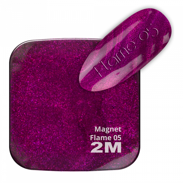 Gel Lack - Magnet Flame 05:
 
Különleges fényvisszaverő csillamokat tartalmazó türoszi viol...