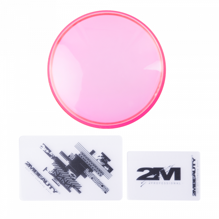 Nyomda Big Flat - Pink Átlátszó:
Domború nyomda, 2 darab lehúzóval.
A nyomdafej acetonos tisz...