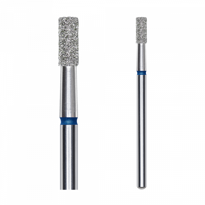 Staleks - Csiszolófej Gyémánt Henger 2,5 mm | 6 mm Kék | Közepes FA20B025-6K:
 
 - manikűr...