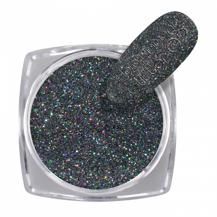 Csillámpor Holo Diamond Glitter 02:
 
Különleges hologram hatású csillámpor, mely a szivár...