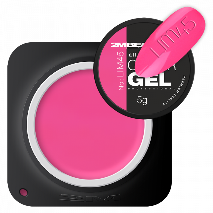 Színes Zselé - Matt LIM45:
 
Neon pink színű zselé.
 
Figyelem!
Kiszerelés: 5g
 ...