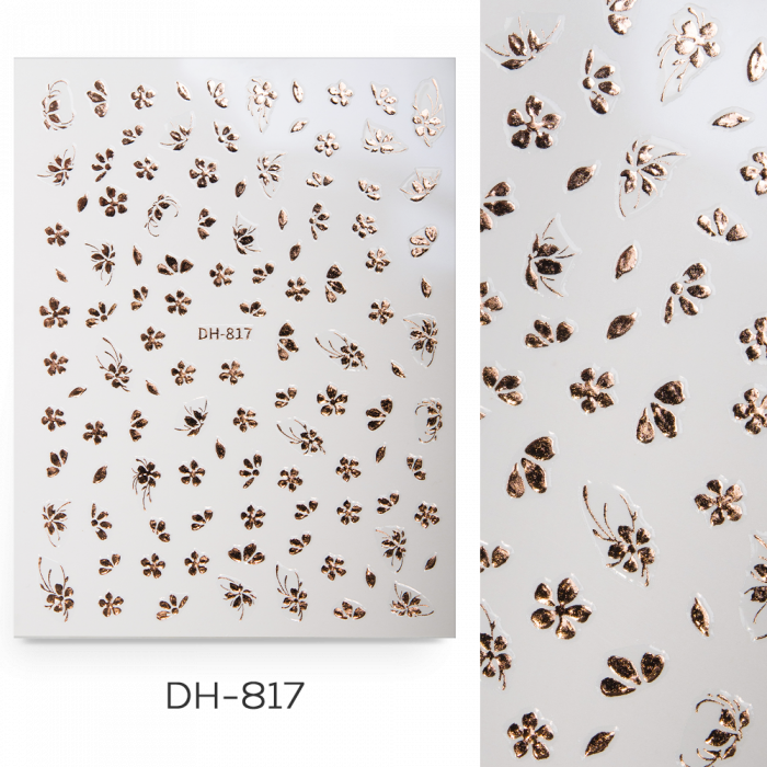 Köröm Matrica DH-817:
Fedezd fel legújabb körömmatricáinkat, melyekkel a műköröm díszít...