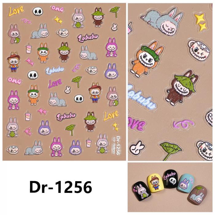 Köröm Matrica Dr-1256:
Fedezd fel legújabb körömmatricáinkat, melyekkel a műköröm díszít...