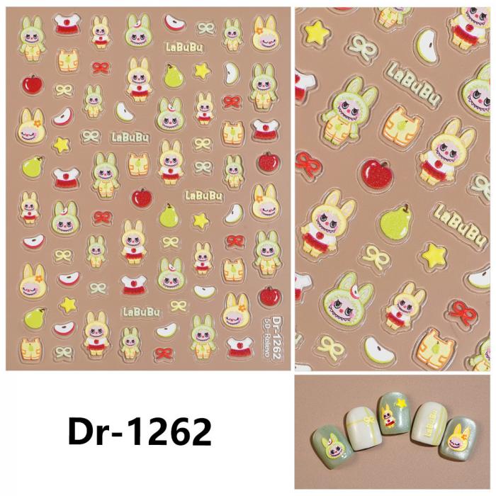 Köröm Matrica Dr-1262 Köröm Matrica Dr-1262:
Fedezd fel legújabb körömmatricáinkat, melyekkel a műköröm díszít...