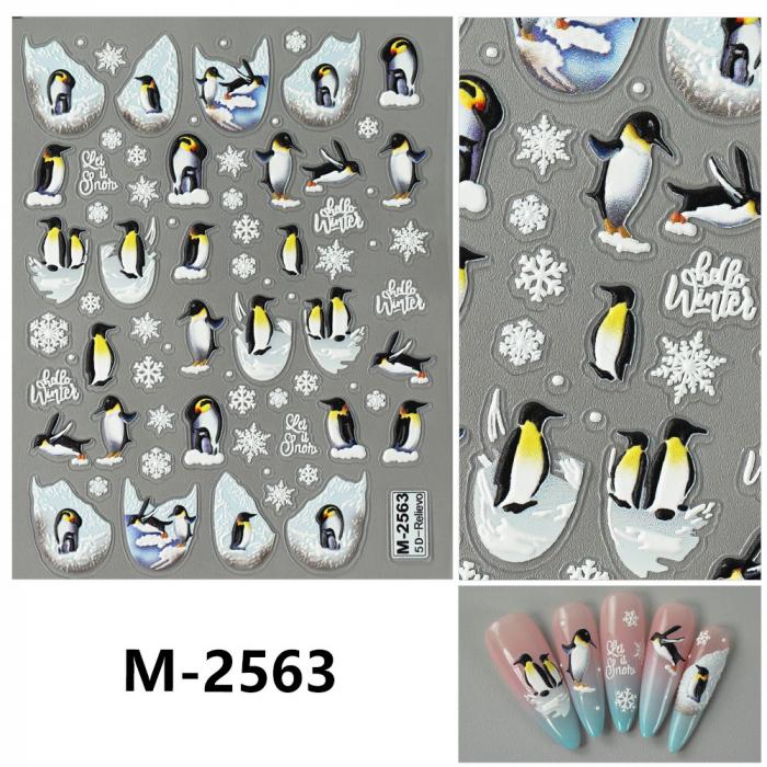 Köröm Matrica M-2563:
Fedezd fel legújabb körömmatricáinkat, melyekkel a műköröm díszít...