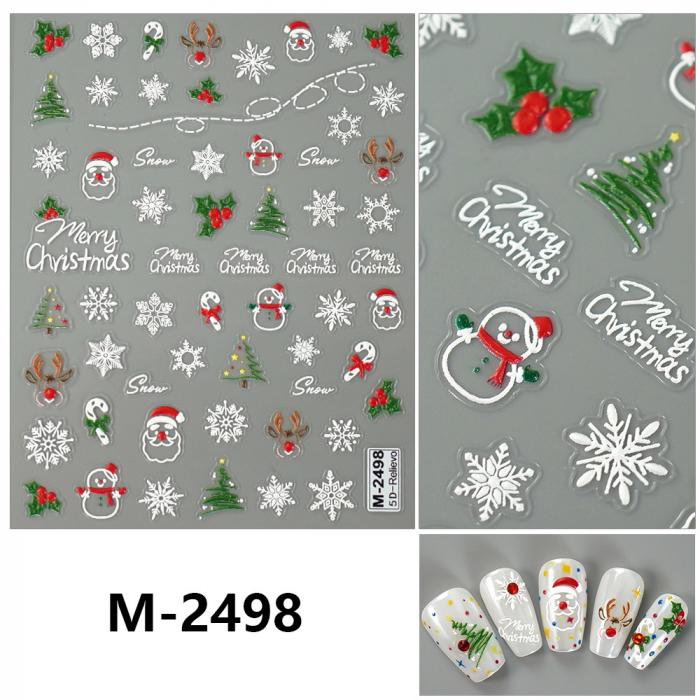 Köröm Matrica M-2498:
 
Fedezd fel legújabb körömmatricáinkat, melyekkel a műköröm dí...