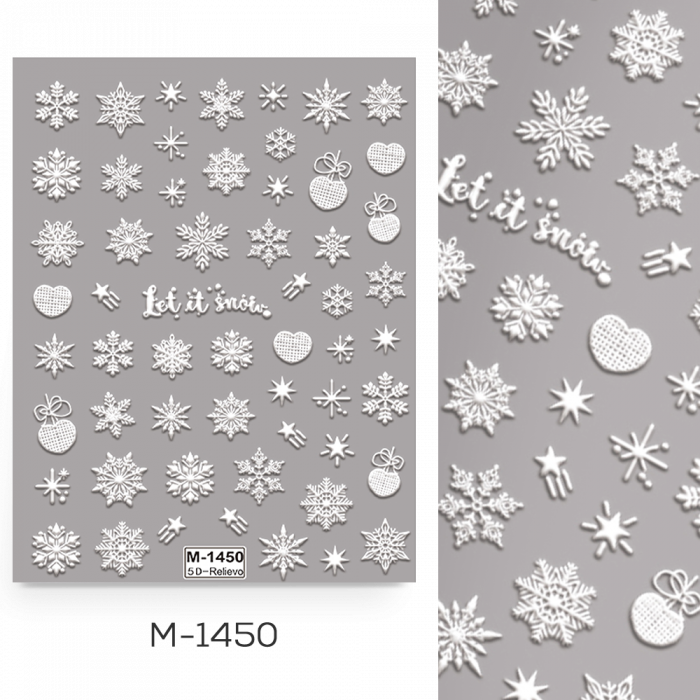 Köröm Matrica M-1450:
 
Fedezd fel legújabb körömmatricáinkat, melyekkel a műköröm dí...