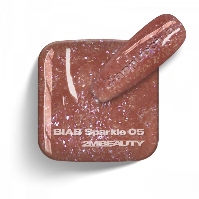 BIAB - Sparkle 05 - Cappuccino - HEMA Mentes Ecsetes Építőzselé:
A közkedvelt Brush On Builde...