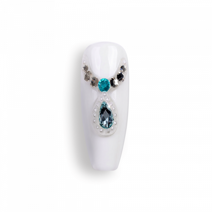 Strasszkő - 0061:Fedezd fel a különleges műköröm díszek világát, ahol a részletek valóban...