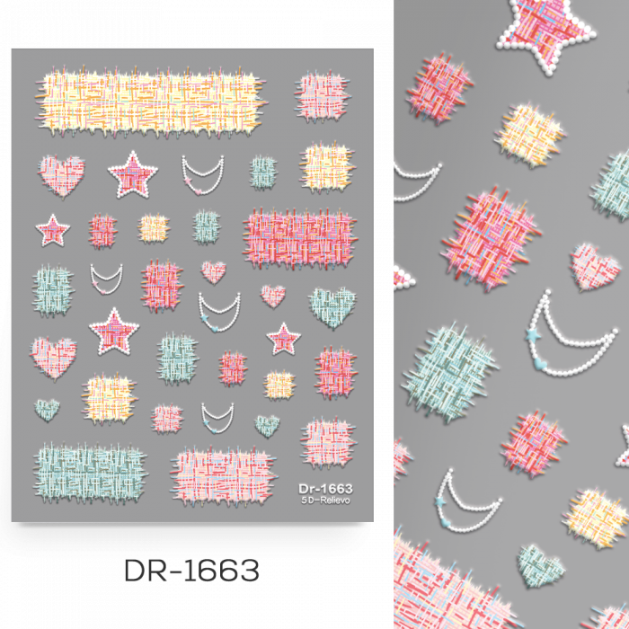 Köröm Matrica DR-1663 Köröm Matrica DR-1663:
Fedezd fel legújabb körömmatricáinkat, melyekkel a műköröm díszí...